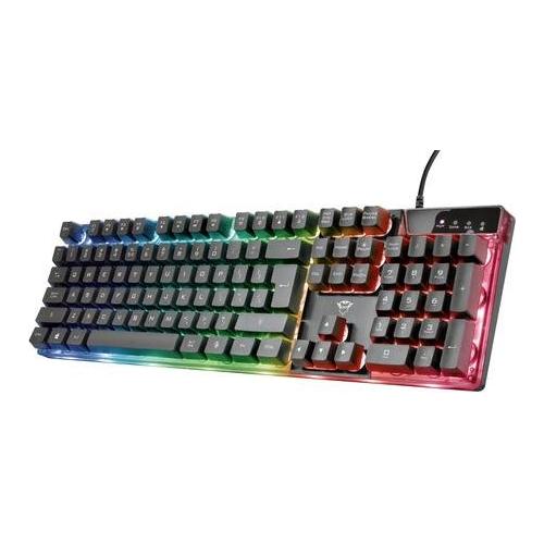 Trust GXT 838 Azor - Gaming Toetsenbord & Muis set - Qwerty - Zwart Inclusief muis 3000dpi - NLMAX