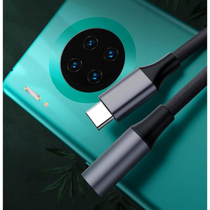 USB C naar 3,5 mm jack adapter (2 stuks), USB type C naar hoofdtelefoon adapter aux audio hoofdtelefoonaansluiting adapter compatibel met Samsung Galaxy S22, S21, S20, Note20, Xiaomi, Huawei, Pixel, OnePlus - NLMAX
