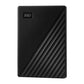 Western Digital WD My Passport Portable HDD USB 3.0 van 2 TB met software voor apparaatbeheer, back-up en wachtwoordbeveiliging - Zwart - Geschikt voor PC, Xbox en PS4 - NLMAX
